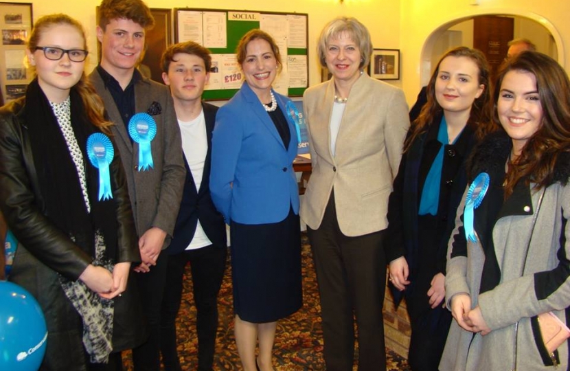 PM with young conservatives